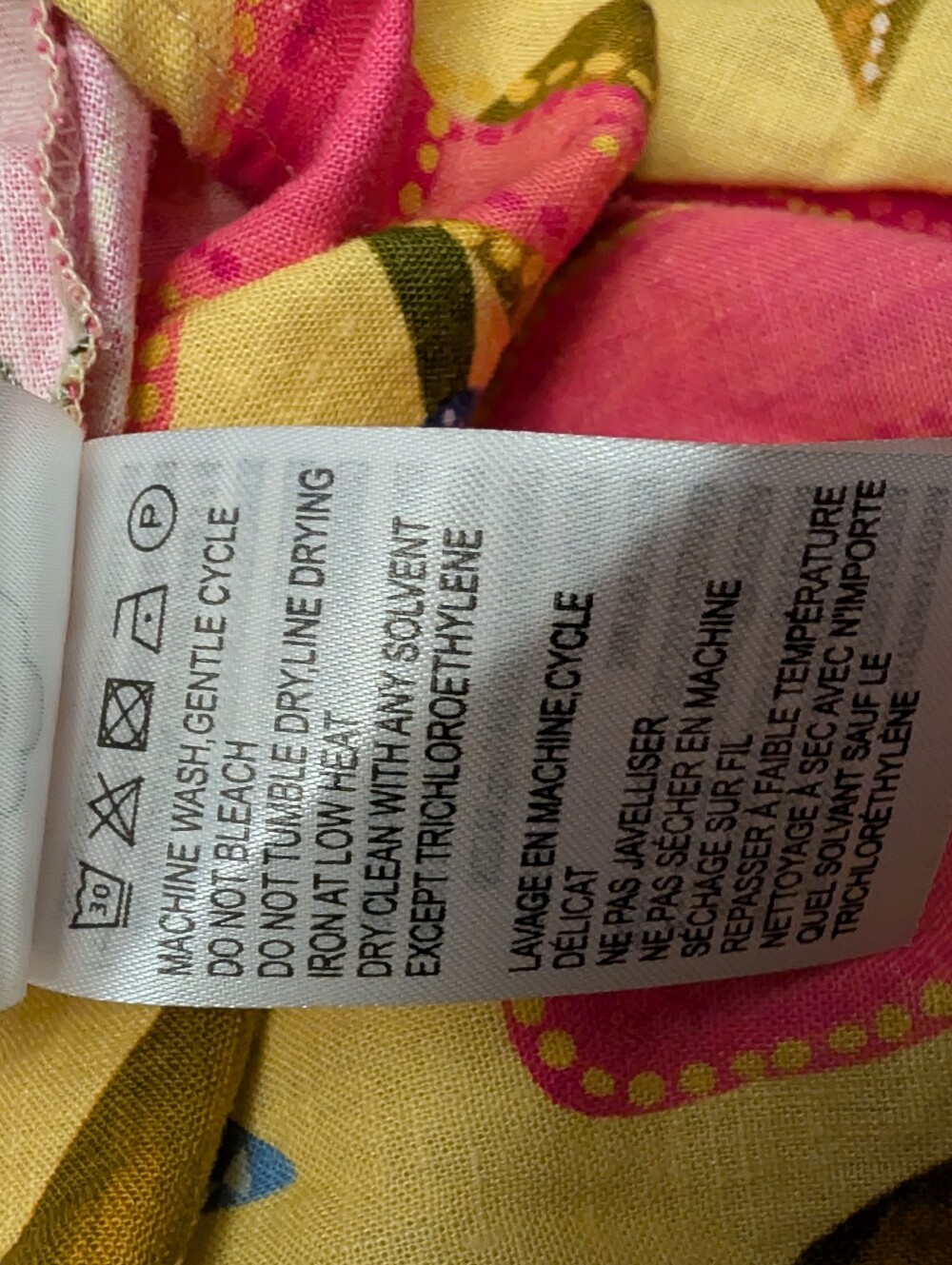 NEW Farm Rio For Anthropologie Yellow Floral Scalloped Neck DropWaist Midi Dress - Picture 13 of 15